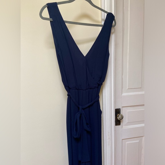 Babaton Navy Maximillian Jumpsuit XS - Picture 4 of 8